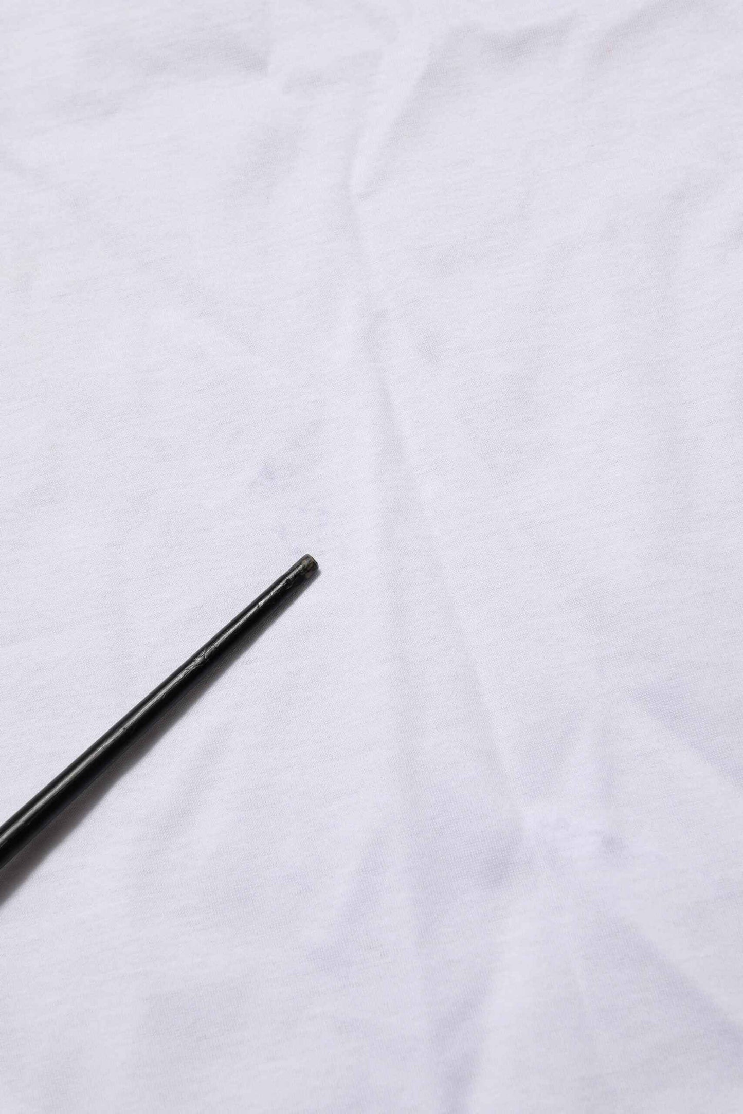 White Cotton Crew Neck Underwear Tee T-shirt