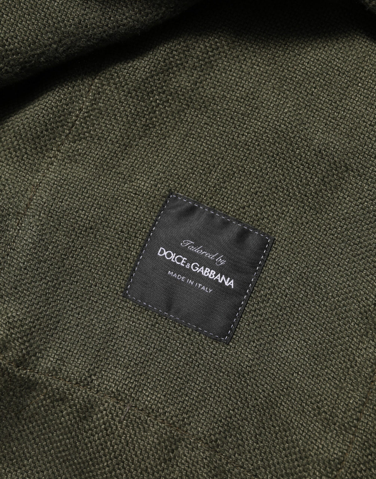Brown Camouflage Linen Button Down Jacket