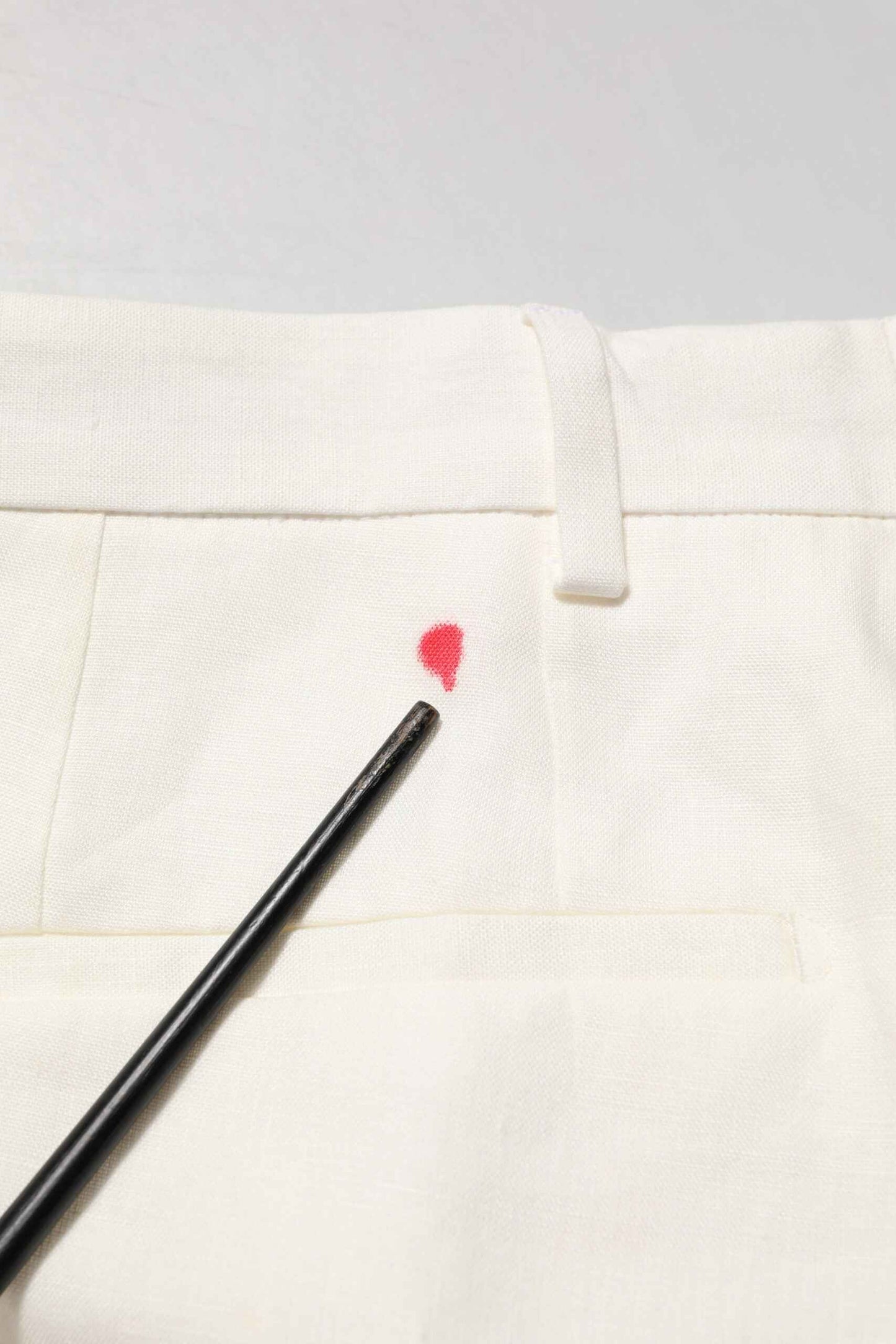 White Linen Formal Dress Men Trouser Pants