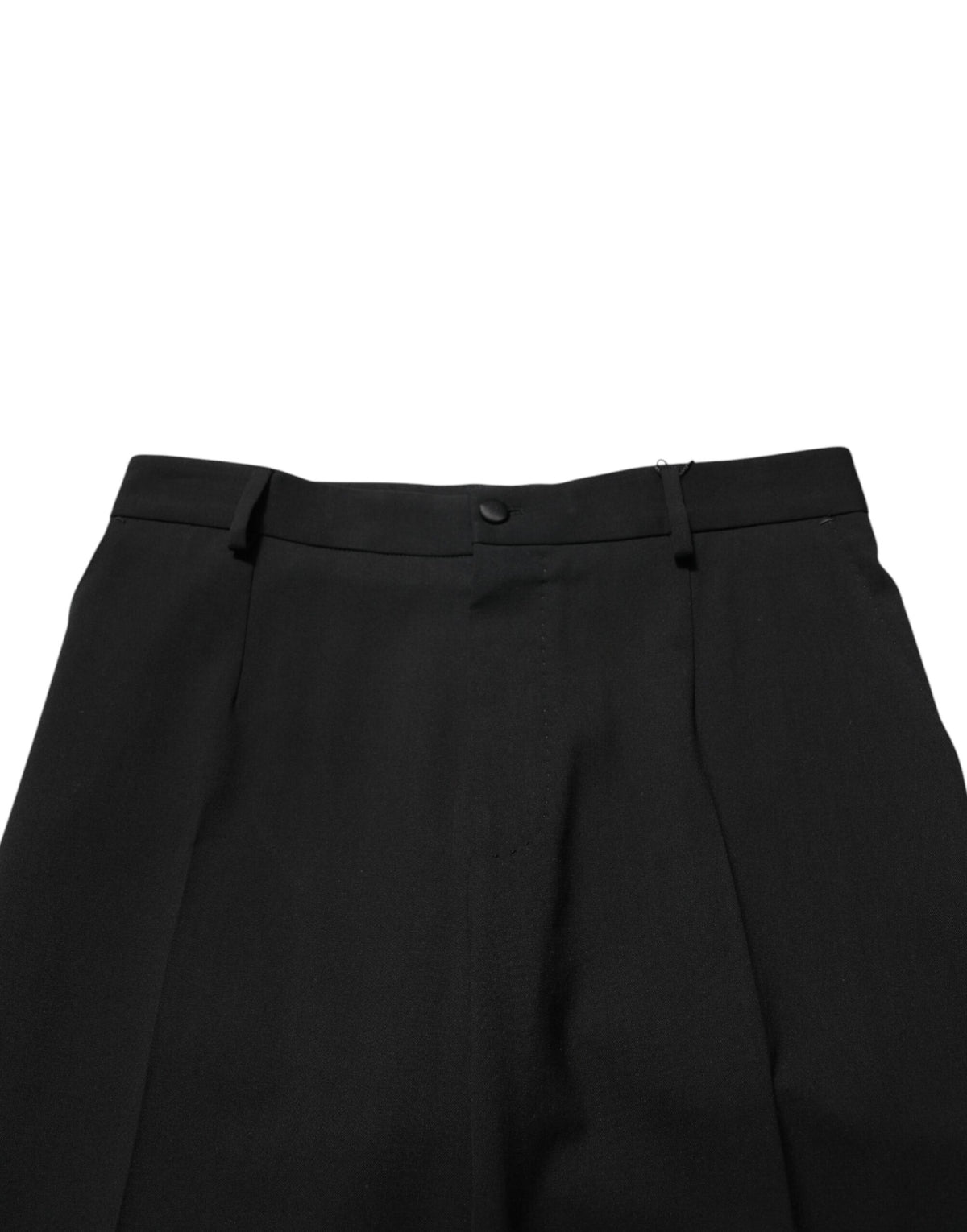 Black Wool Formal Dress Men Trouser Pants