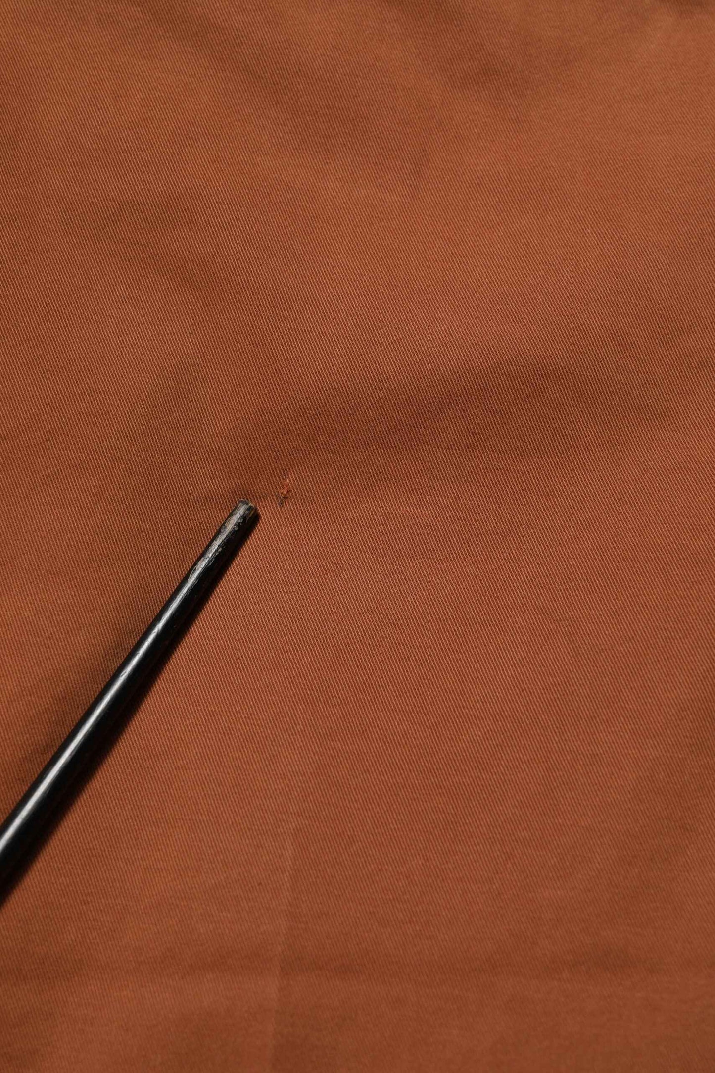 Brown Men Skinny Chino Mid Waist Trouser Pants