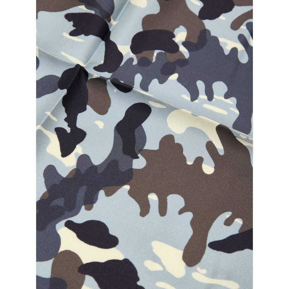 Gray Silk Pocket Square
