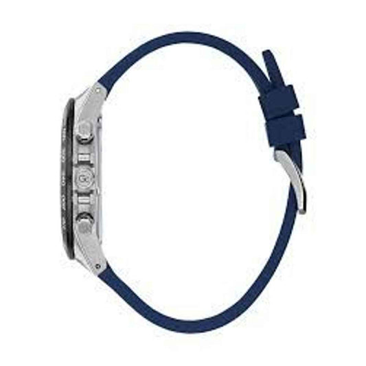 Blue Synthetic Sport Watch