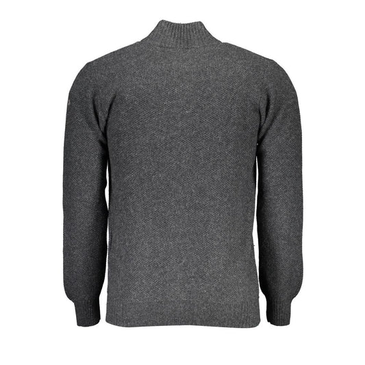 Grigio Wool Men Cardigan