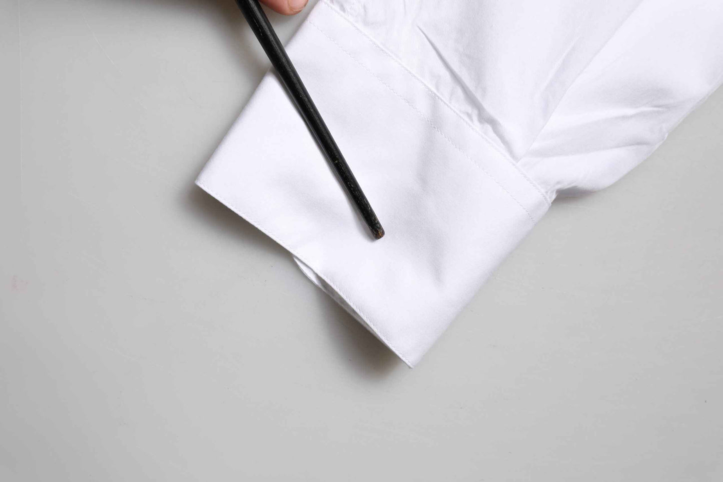 White GOLD Long Sleeves Formal Dress Shirt