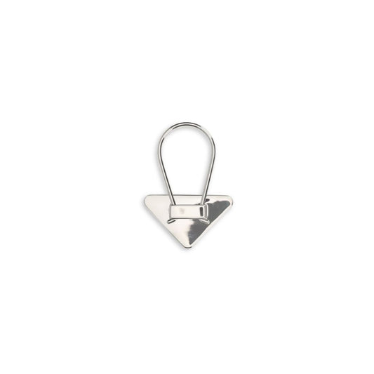 Black Stainless Steel Keychain