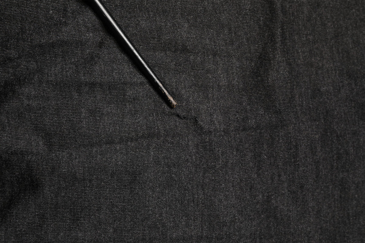 Black Cashmere Buttoned Men Cardigan Sweater