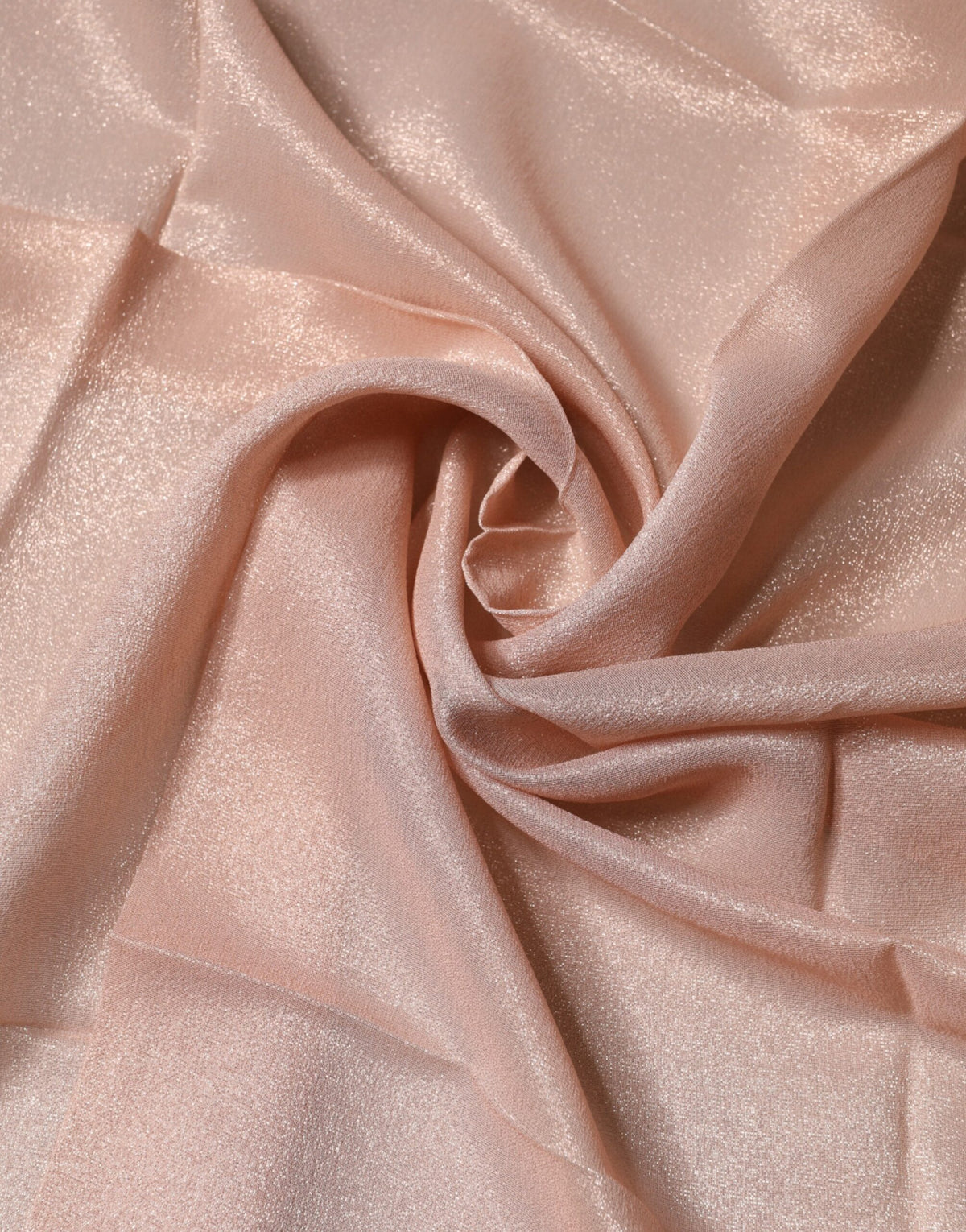 Light Pink Silk Blend Square Foulard 87.5cm x86.5cm Scarf