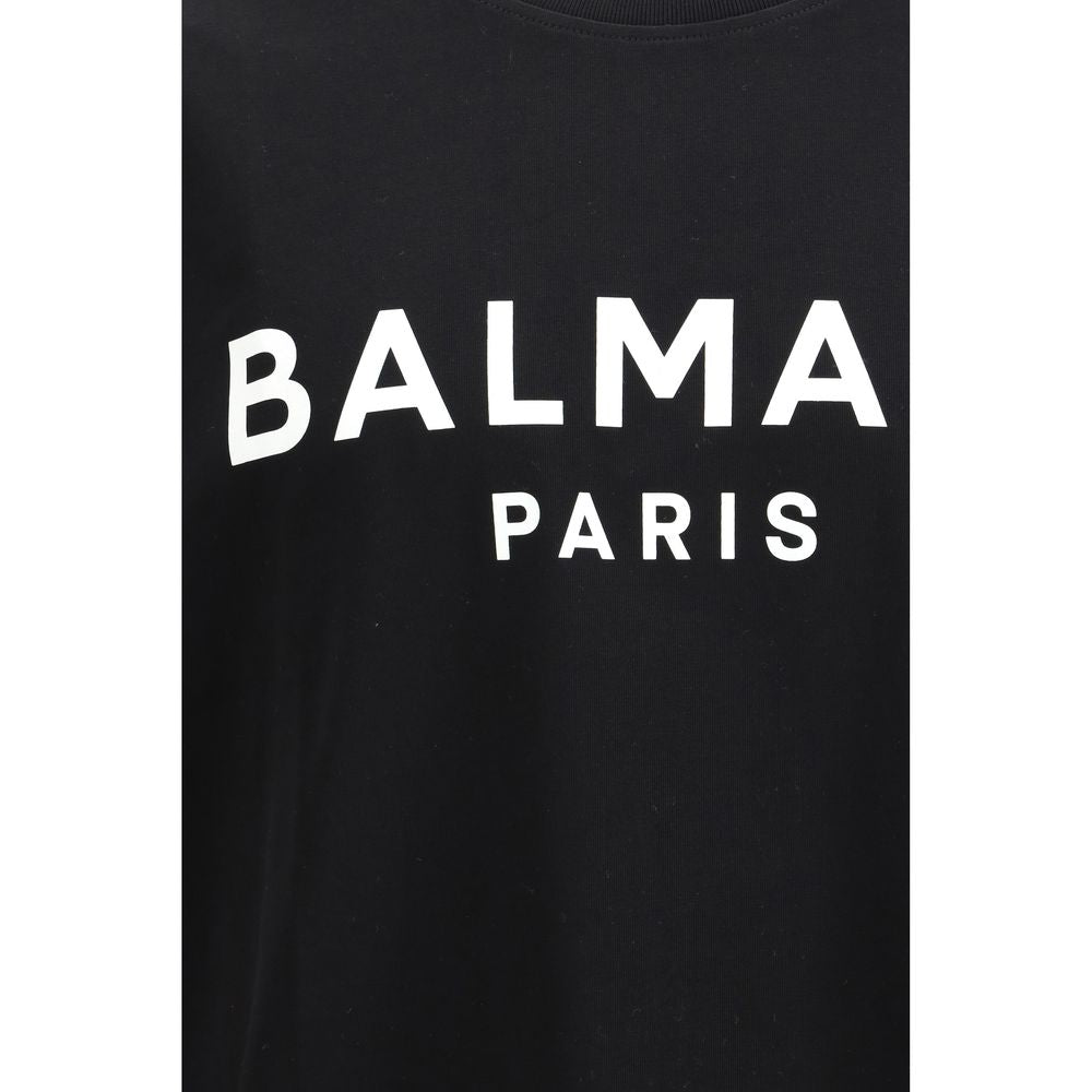 Black Cotton T-Shirt