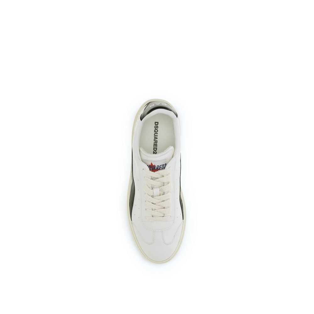 Multicolor Calf Leather Bos Taurus Low Top Sneakers