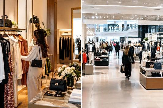 Boutique Luxury Store vs Department Store