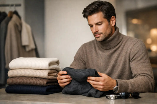 How to Choose Luxury Knitwear for Men