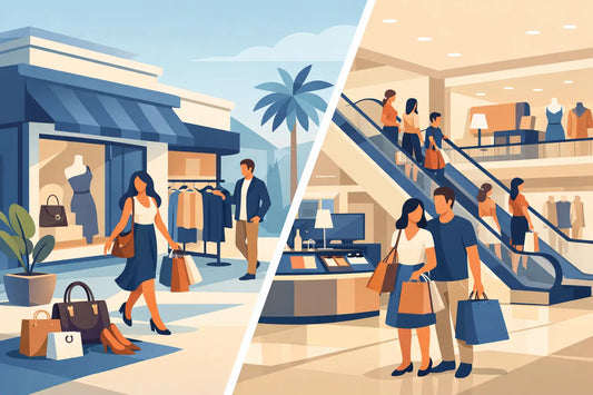Designer Outlet Versus Department Store