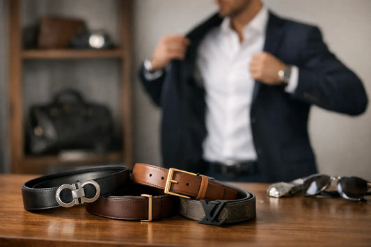 Authentic Designer Belts Men Actually Wear