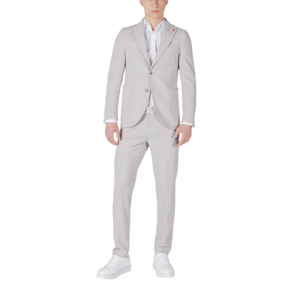 Gray Polyester Waistcoat