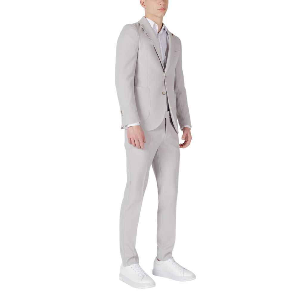 Gray Polyester Waistcoat