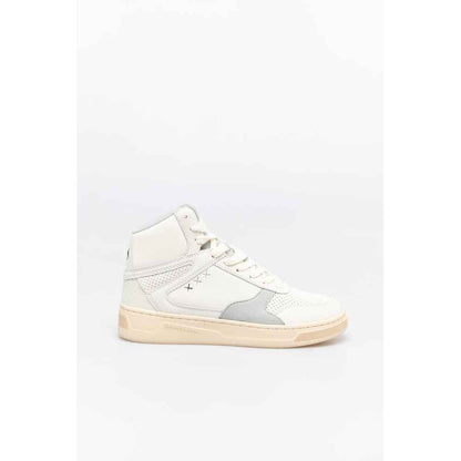 White And High Top Sneakers