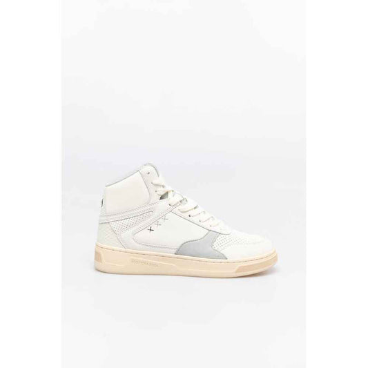 White And High Top Sneakers