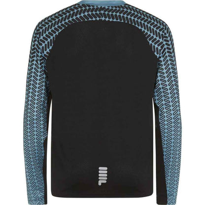 Blue Polyester Sweatshirt
