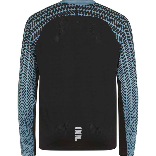 Blue Polyester Sweatshirt