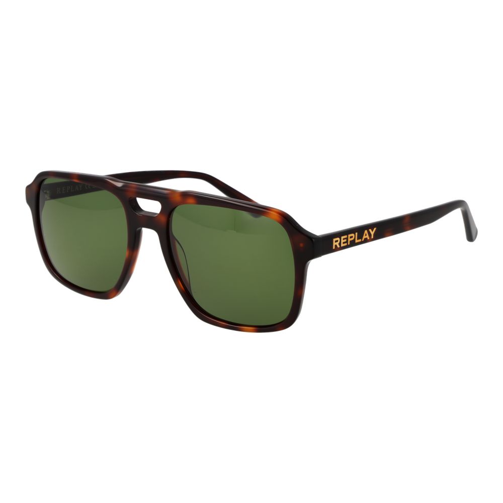 Brown Plastic Sunglasses
