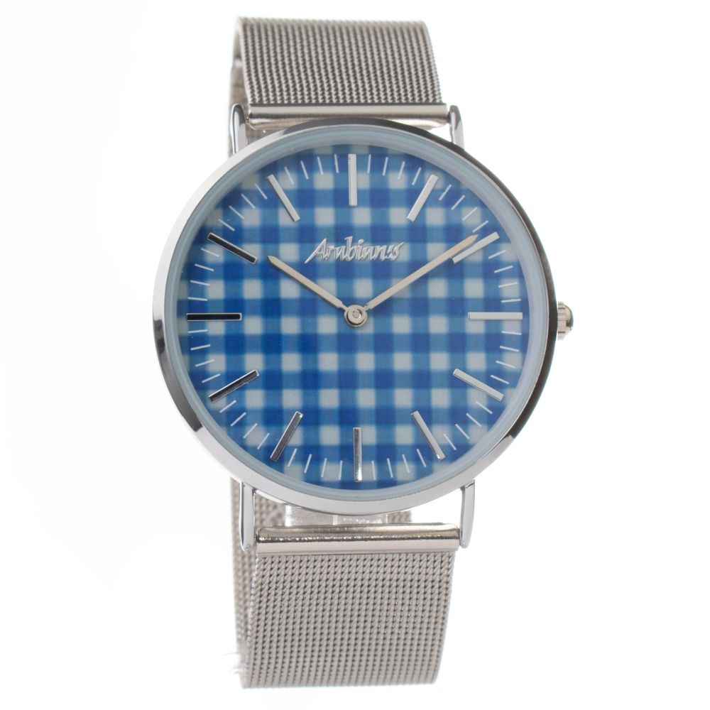 Silver Stainless Steel Dress Watch