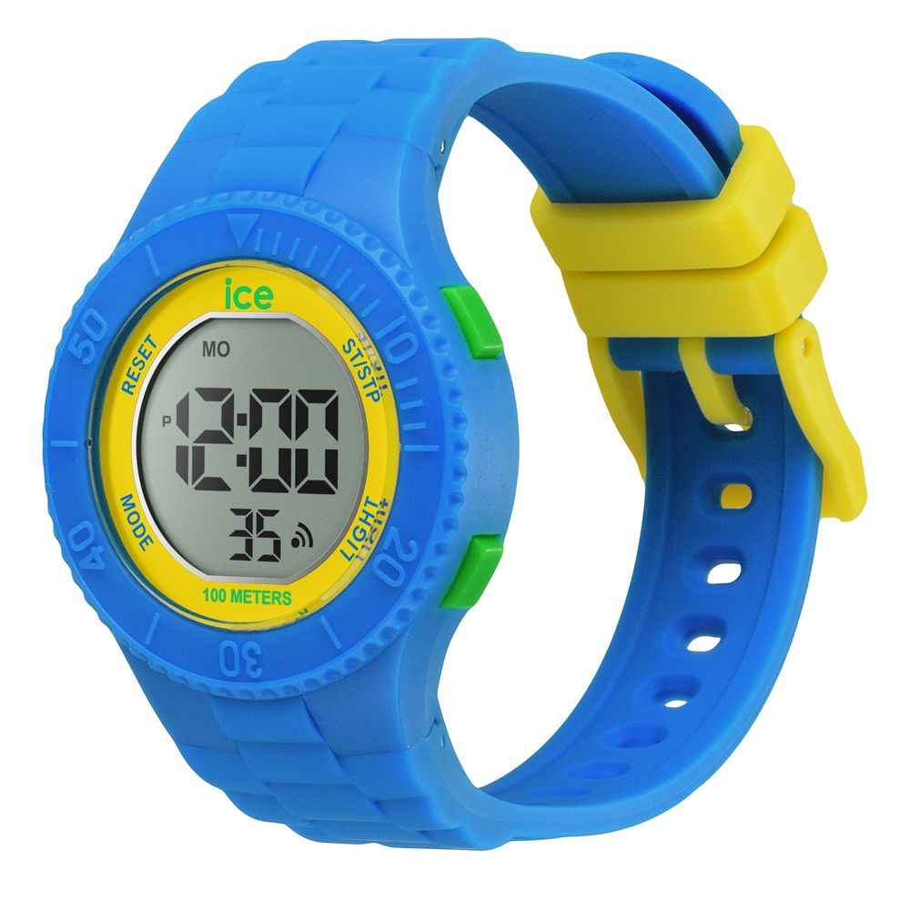 Blue Synthetic Sport Watch