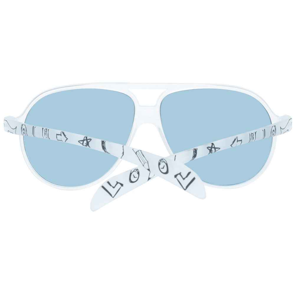 Gray Plastic Sunglasses