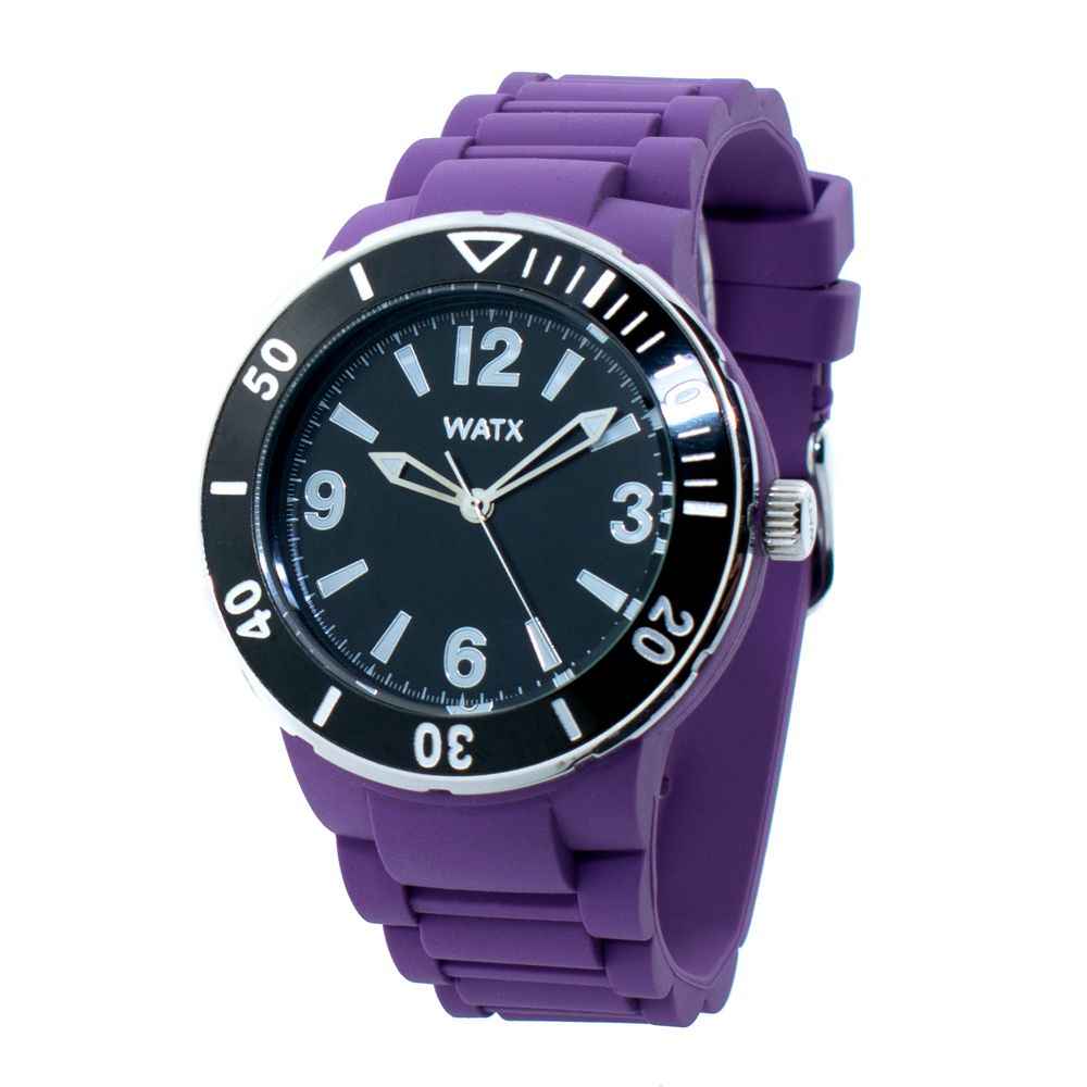 Multicolor Rubber Sport Watch