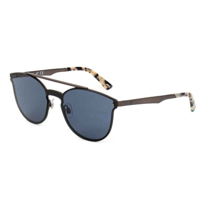 Gray Metal Sunglasses