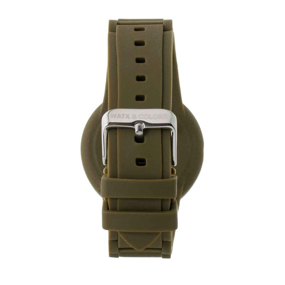 Bicolor Synthetic Sport Watch