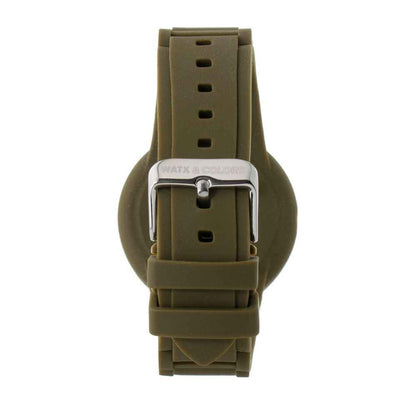 Bicolor Synthetic Sport Watch