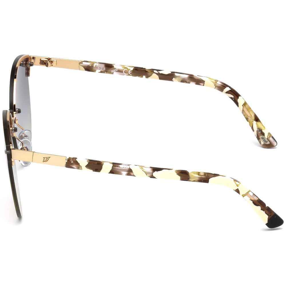 Pink Metal Sunglasses