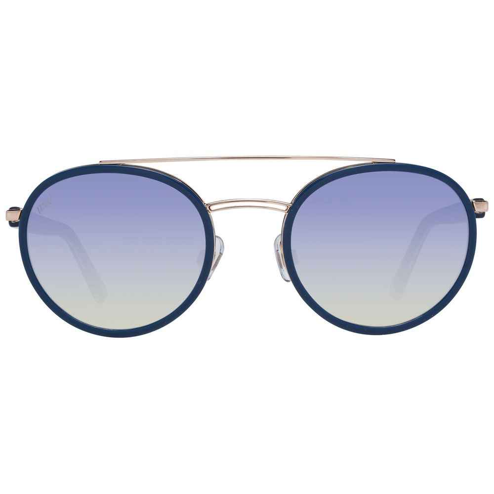 Blue Metal Sunglasses
