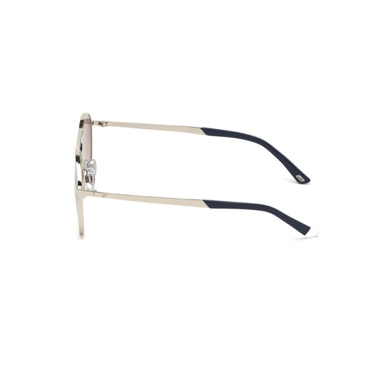 Gray Metal Sunglasses