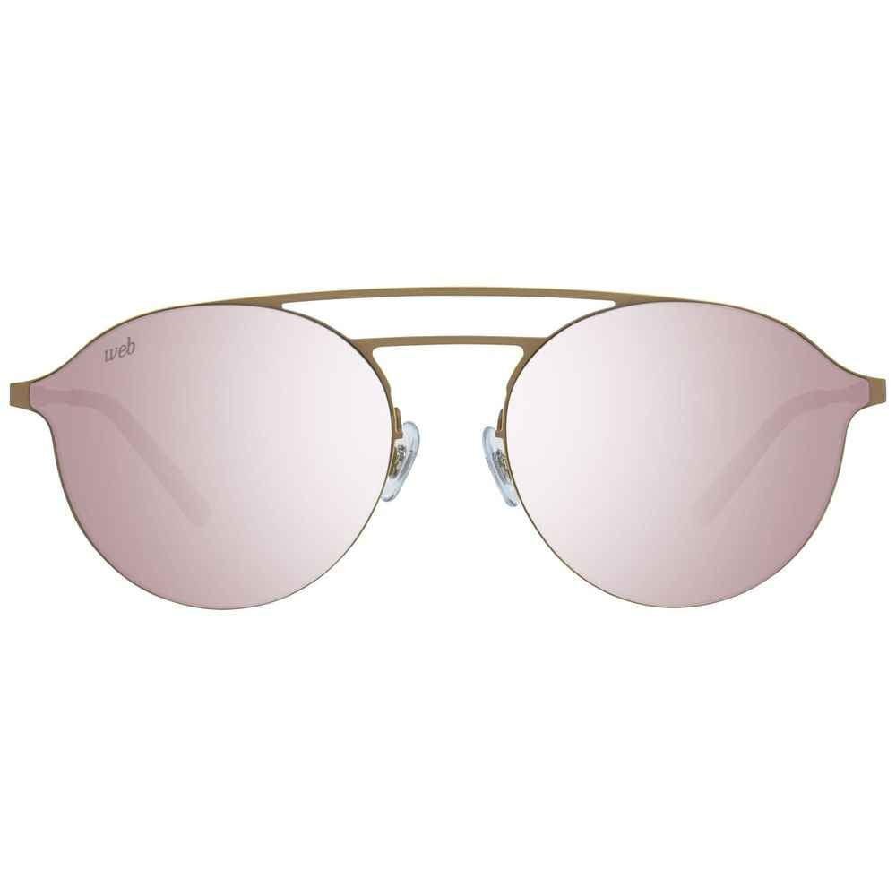 Brown Metal Sunglasses
