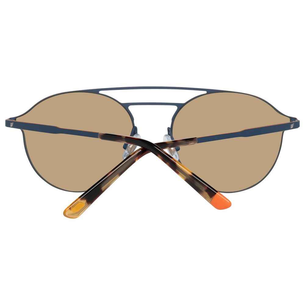 Blue Metal Sunglasses