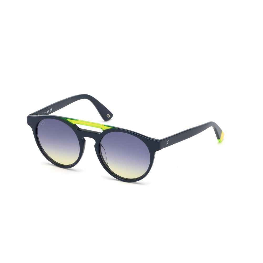 Blue Plastic Sunglasses