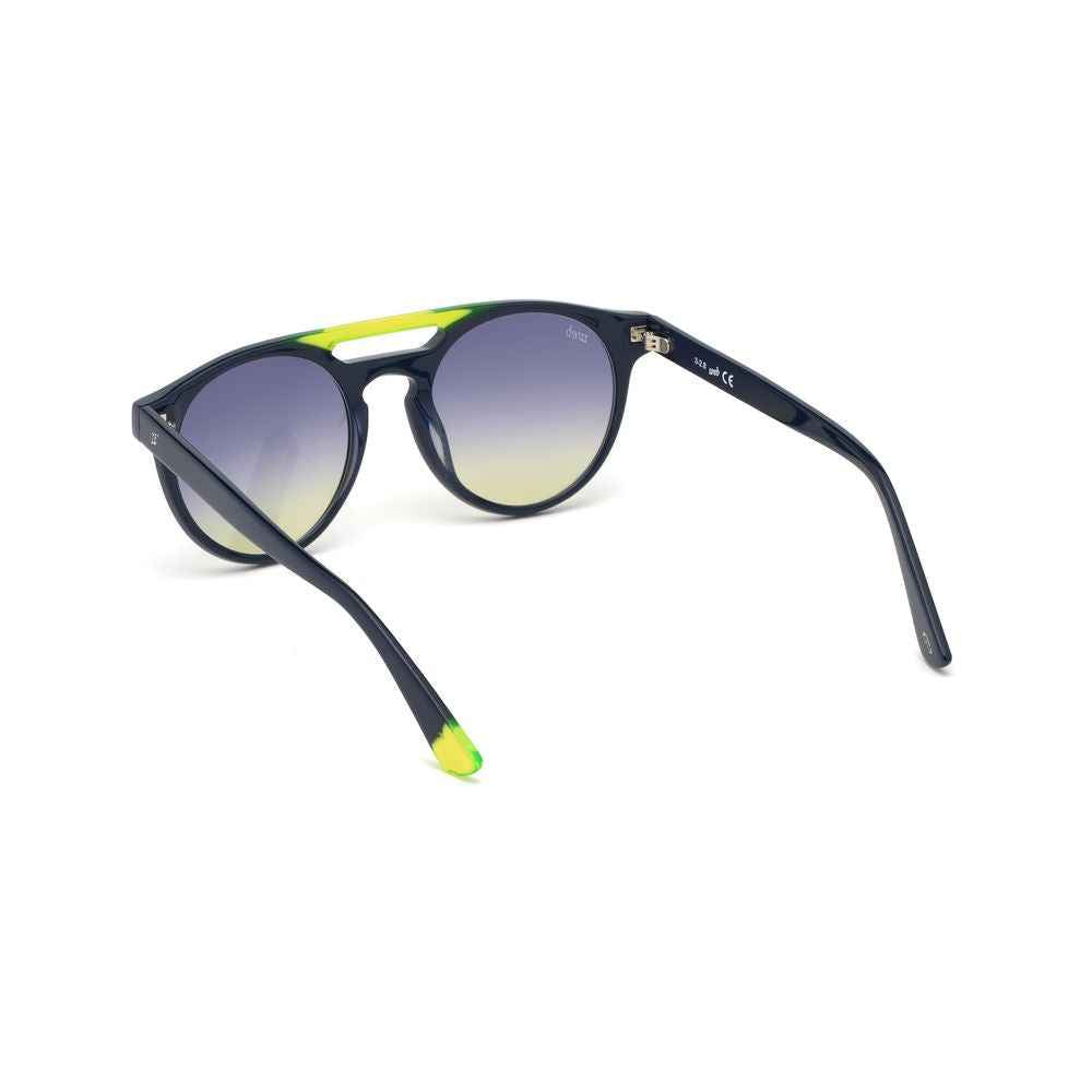 Blue Plastic Sunglasses