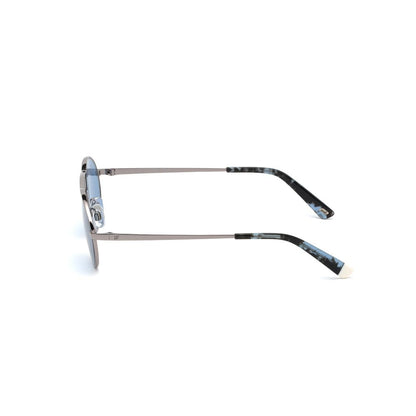 Gray Metal Sunglasses
