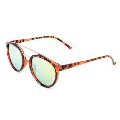 Brown Injected Sunglasses