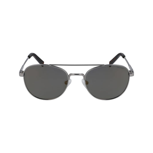 Gray Metal Sunglasses