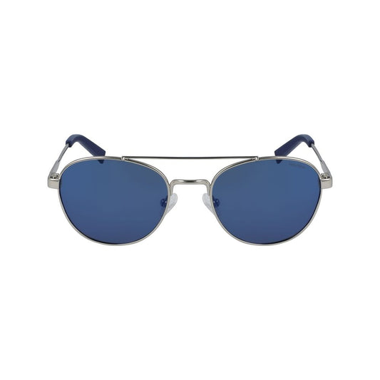 Silver Metal Sunglasses