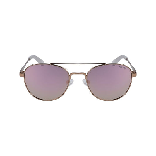 Pink Metal Sunglasses