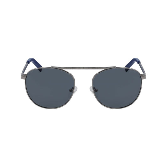 Gray Metal Sunglasses
