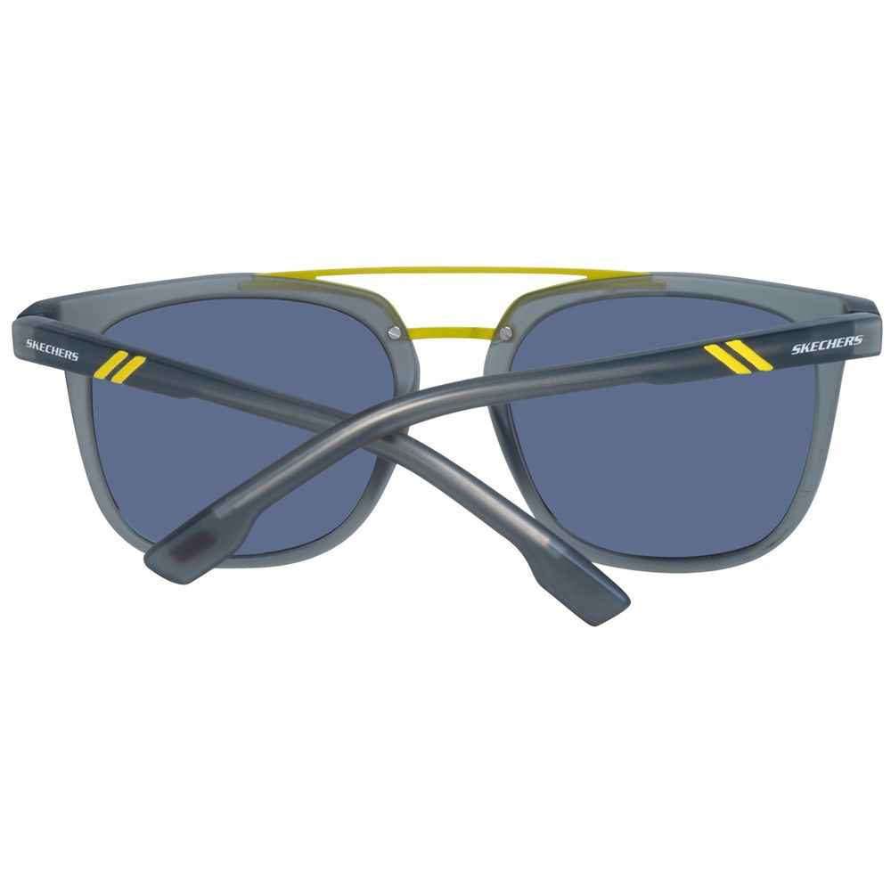 Gray Metal Sunglasses