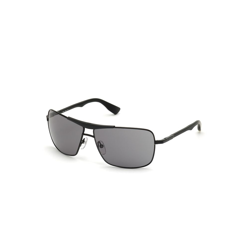 Black Metal Sunglasses