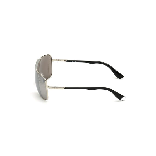 Gray Metal Sunglasses