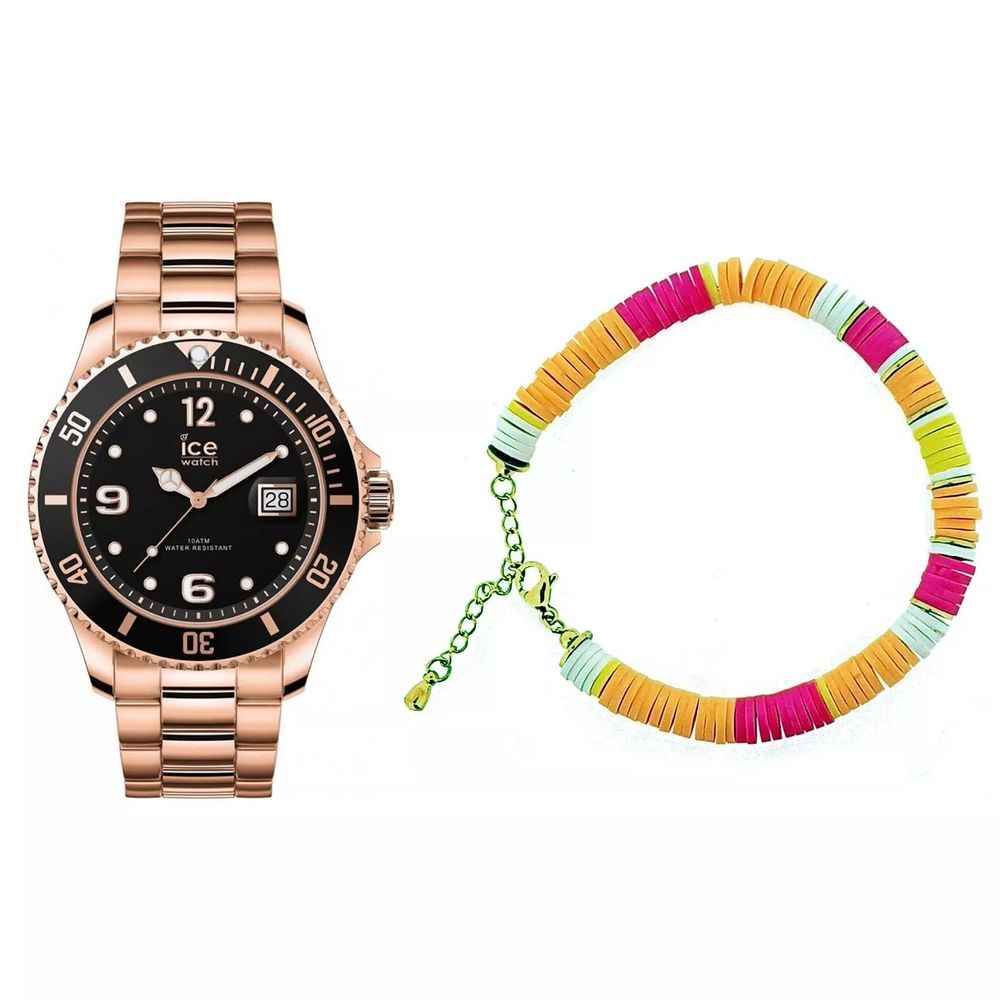 Multicolor Stainless Steel Sport Watch