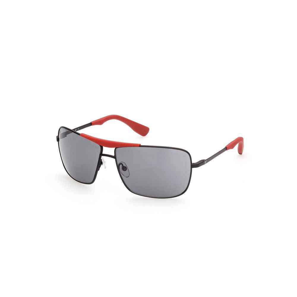 Black Metal Sunglasses